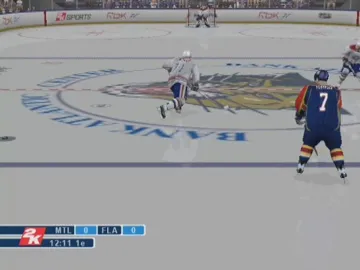 NHL 2K9 screen shot game playing